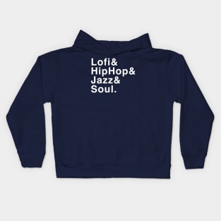 Lofi & Hip Hop & Jazz & Soul Kids Hoodie